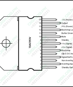 Tda7293 Audio Amplifier Ic