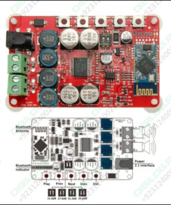 Tda7492 12v 24v 50w + Wireless Bluetooth 4.0 Audio Receiver