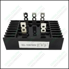 Three Phase Full Bridge Rectifier Sql100a 1600v Ac To Dc