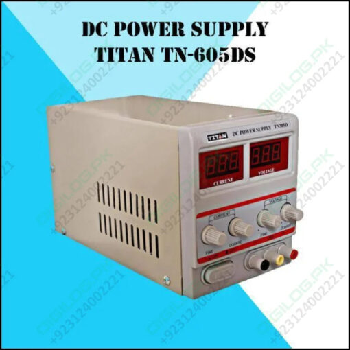 Titan Digital Display Dc Power Supply Tn605d 60v 5a Variable