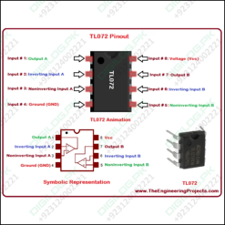 Tl072 Dual Low-noise Jfet-input General-purpose Operational