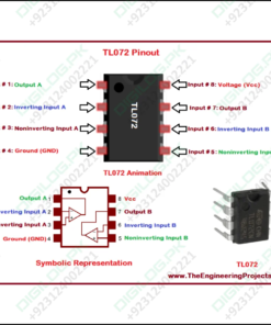 Tl072 Dual Low-noise Jfet-input General-purpose Operational