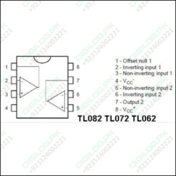 Tl072 Dual Low-noise Jfet-input General-purpose Operational