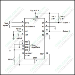 Tl494 Tl494c Sop-16 Pwm Controller