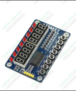 Tm1638 8 Digit 7 Segment Display With Led’s And Switches