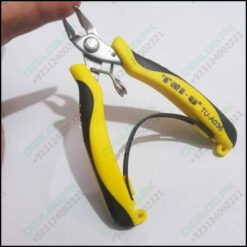 Tni-u Mini Ergonomic Palm Held Smart Locking Pliers Cutter