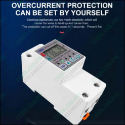 Tomzn Toml-va 63 Wifi Breaker Meter Switch Voltage Protector