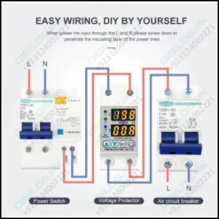 Tomzn Tovpd1-60 Adjustable Over And Under Voltage Relay