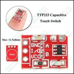 Ttp223 Touch Sensor Module For Arduino And Raspberry Pi