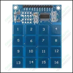 Ttp229 16 Way Capacitive Touch Switch 4x4 Keypad Digital