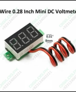 Two Wire 0.28 Inch Led Mini Dc Voltmeter Digital Display