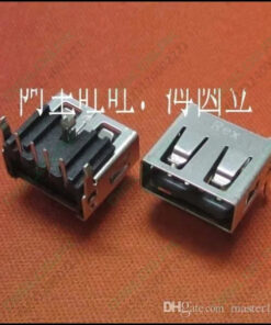 Usb 2.0 Type a Female Socket Connector Port 4-pin Right