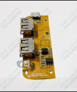 Usb 5v 1a 2.1a Power Bank Module In Pakistan