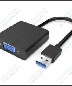 Usb To Vga Converter Cable Adapter Dsub 15-pin Connector In