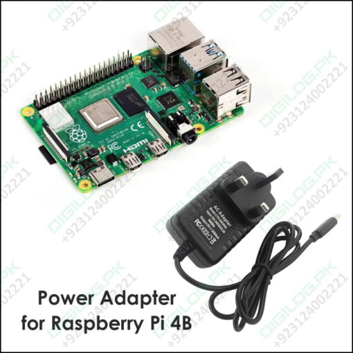 Usb Type c Cable 5v 3a Power Supply Adapter Uk For Raspberry