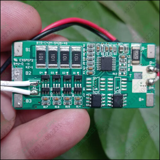 Used 4s 10a Bms With Temperature Sensor And Connector