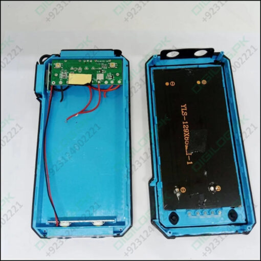 Used Dual Usb Diy Solar Power Bank Case Kit With Led Light