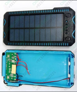 Used Dual Usb Diy Solar Power Bank Case Kit With Led Light