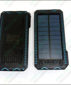 Used Dual Usb Diy Solar Power Bank Case Kit With Led Light