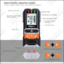 Wall Detector Tacklife Dms05 4 In 1 With Lcd Display Classic