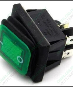 Waterproof Latching Rocker Toggle Switch Ac250v 30a Kcd4 T85