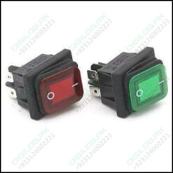 Waterproof Latching Rocker Toggle Switch Ac250v 30a Kcd4 T85