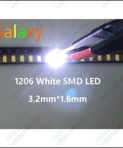 White Smd 1206 Led Super Bright Light Emitting Diode