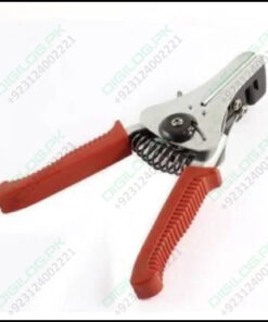 Wire Stripper Spring Loaded Plastic Coated Handle