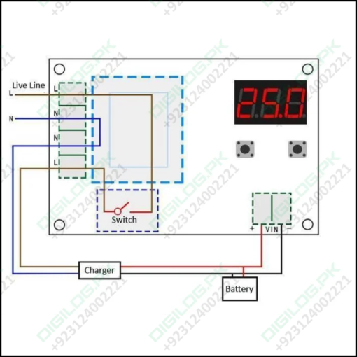 Xh-m602 Programable Battery Charging Control Module - Charge