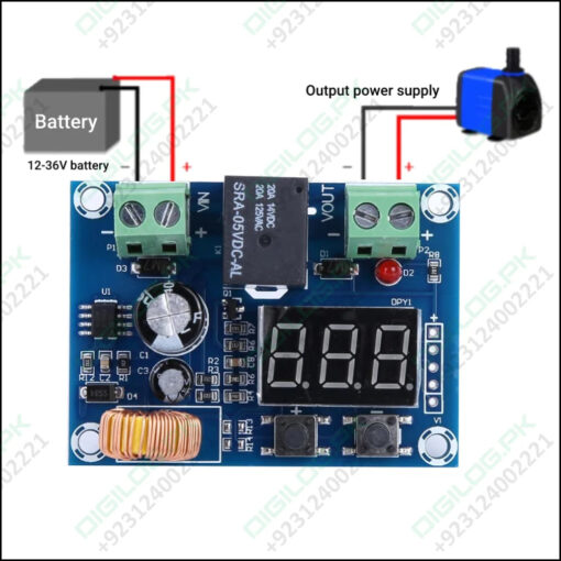 Xh-m609 Digital Low Voltage Disconnect Module Over