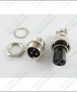 Xlr 3 Pin Cable Connector 16mm Chassis Mount 3pin Plug