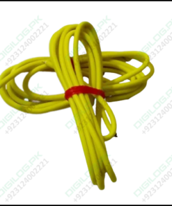 Yellow 1m Solderable Wire Hard Wires For Wiring Jumper Cable