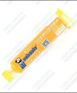 Yellow Mechanic UV Curable 10cc Solder Mask Ink PCB Fixing