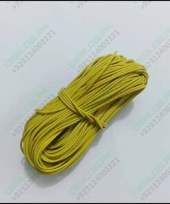 Yellow Wire 1meter Insulation Electronic Pcb Wrapping