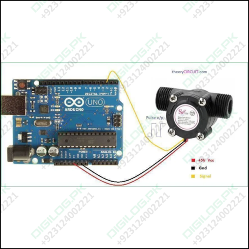 Yf-s201 Arduino Water Flow Sensor Measurement In Pakistan