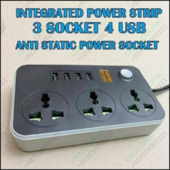 Yue Shun Power Socket Adaptor Charger Stop Kontak 4 Usb 3