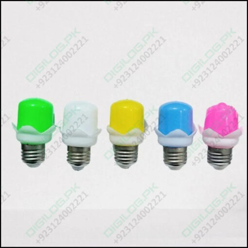 Zero Watt Led Blub Mix Colour